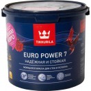 Краска интерьерная стойкая к мытью Tikkurila Euro Power 7 С матовая 2.7 л