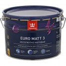 Краска Tikkurila Euro Matt 3 А глубоко-матовая 9 л